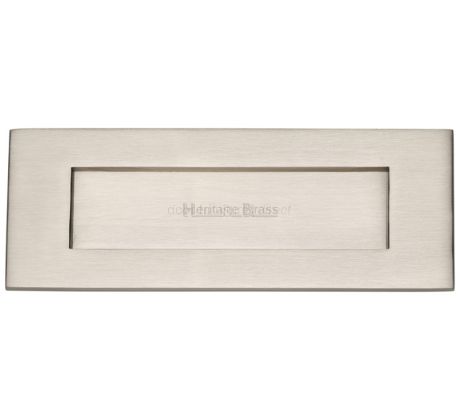 Satin Nickel Victorian Style Letter Plate