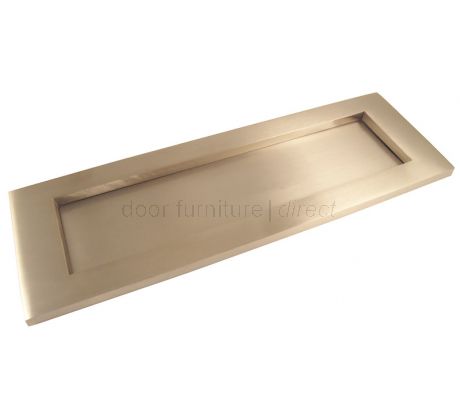 Satin Nickel Victorian Style Letter Plate