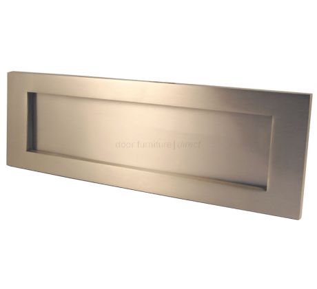 Satin Nickel Victorian Style Letter Plate