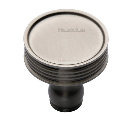 Satin Nickel Venetian Cupboard Knob 32mm