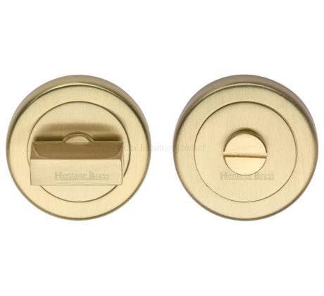 Heritage V4035 Satin Brass Turn and Release 53mm