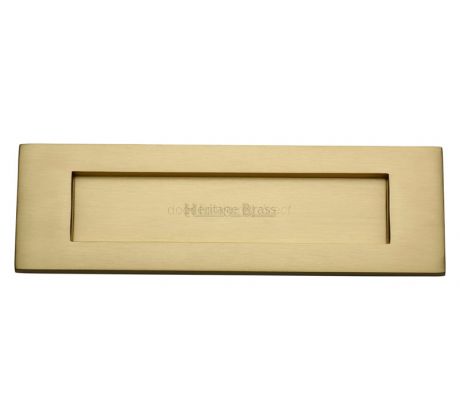 Heritage V850 Satin Brass Letter Plate 305x102mm (12x4in)