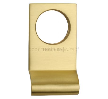 Heritage V933 Satin Brass Square Edge Cylinder Pull