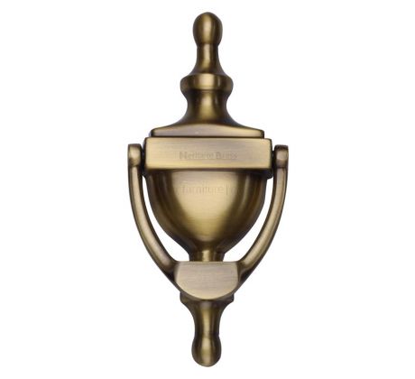 Heritage V910 Antique Brass Small Urn Knocker 152mm