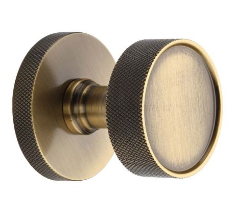 Heritage OWN5490 Owen Antique Brass Door Knob Set