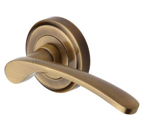 Heritage V1900 Antique Brass Sophia Lever On Rose
