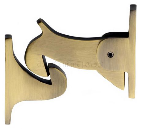 Heritage V1074 Antique Brass Gravity Door Catch