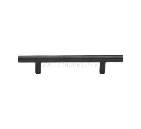Heritage Matt Black T Bar Cabinet Handle C0361