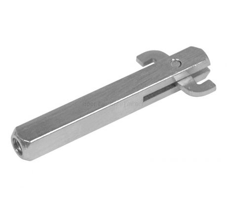Door shop handle spindle