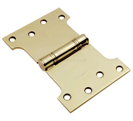 Grade 13 PVD Brass Stainless Parliament Hinge 102x100x152mm In Pairs