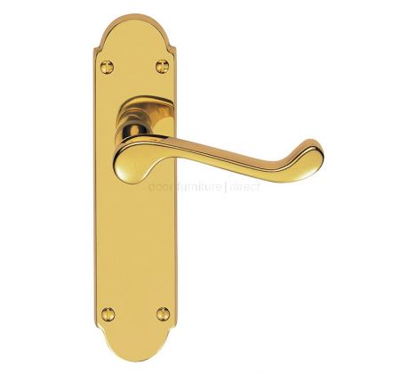 PVD None Tarnish Brass Oakley Latch Door Handles
