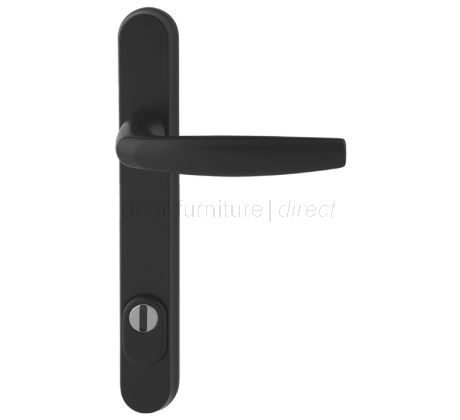 Black store door handles