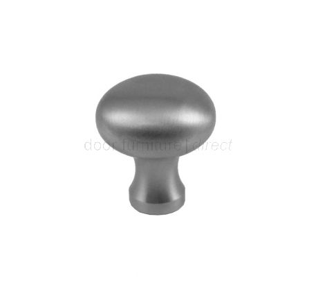 Satin Stainless Steel Round Cabinet Knob 25mm