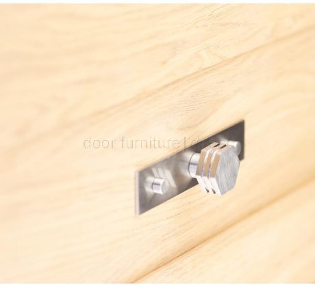 Hoxton Nile Hexagonal Stepped Cabinet Knob 30mm