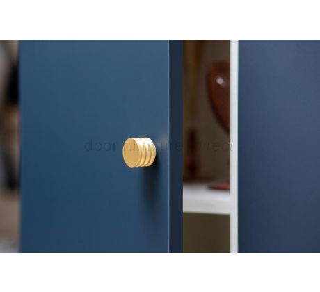 Hoxton Sturt Grooved Cabinet Knob 40mm