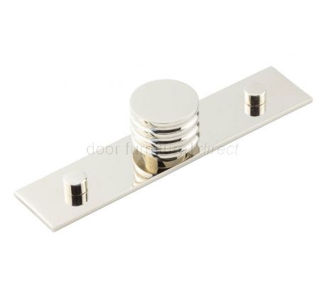 Hoxton Fanshaw Cabinet Knob Plain Back Plate 140x30mm