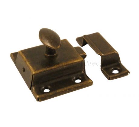 Florentine Bronze Cupboard Catch 55mm