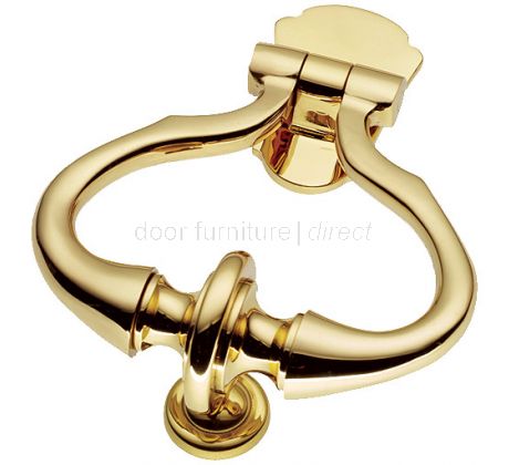 Brass Diplomat Door Knocker 171x140mm