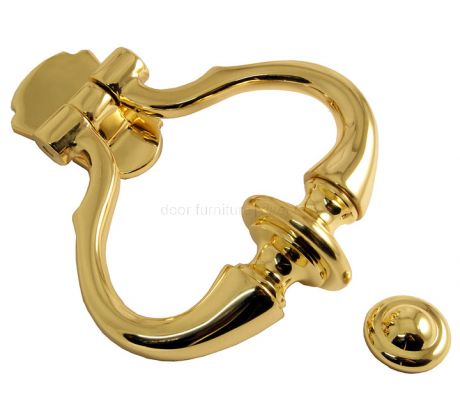Brass Diplomat Door Knocker 171x140mm