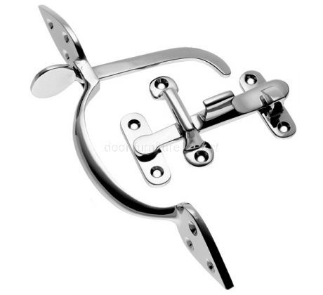Chrome Suffolk Latch 210x32mm