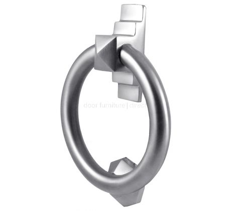 Satin Chrome Ring Door Knocker 105mm SCP779
