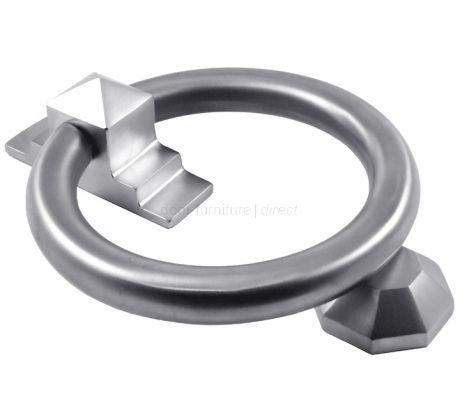 Satin Chrome Ring Door Knocker 105mm SCP779