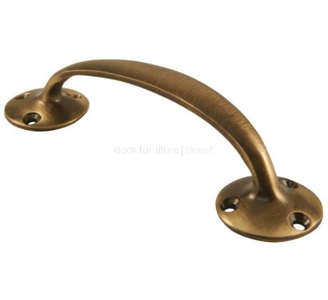 Antique Brass Victorian Bow Handle 152x38mm
