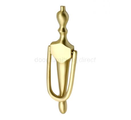 Satin Brass Belgravia Door Knocker 190mm