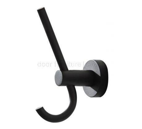 Bond Matt Black Double Robe Hook