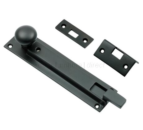 Matt Black Cranked Locking Bolt 205x39mm