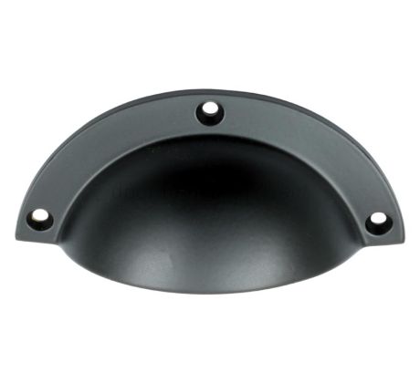 Matt Black Drawer Pull 93x43mm