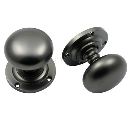 Prima Dark Bronze Mushroom Door Knobs 60mm DB92B