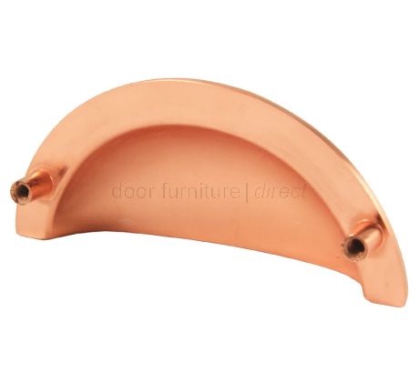 Satin Copper Oxford Drawer Pull 76mm