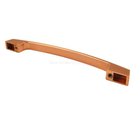 Satin Copper Bridge Cabinet Handle 160mm