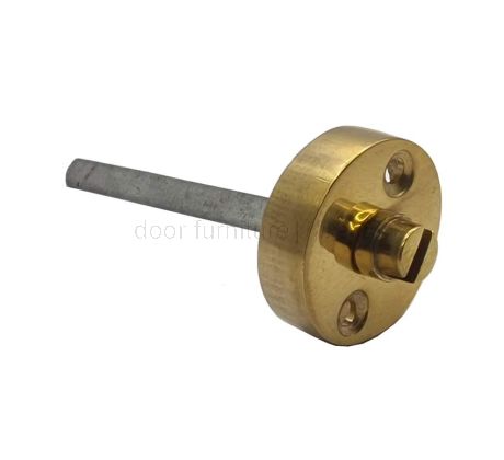 Unlacquered Solid Brass Grange Vintage Rim Lock AW103PBU