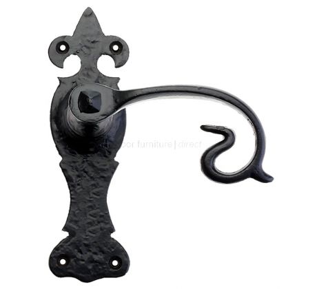 Foxcote Foundries Scroll Latch Door Handles FF312