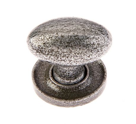 Valley Forge Pewter Oval Cabinet Knob VF45
