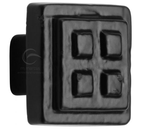 Black Iron Rustic Craft Cabinet Knob 32mm