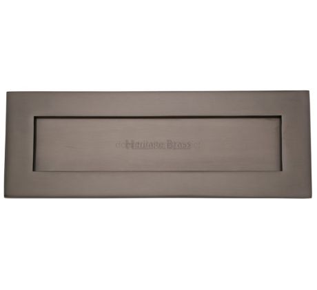 Matt Bronze Victorian Style Letter Plates Door Furniture Direct