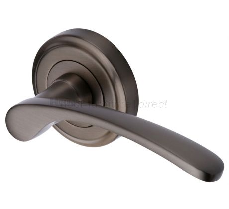 Sophia Matt Bronze Lever On Rose Set