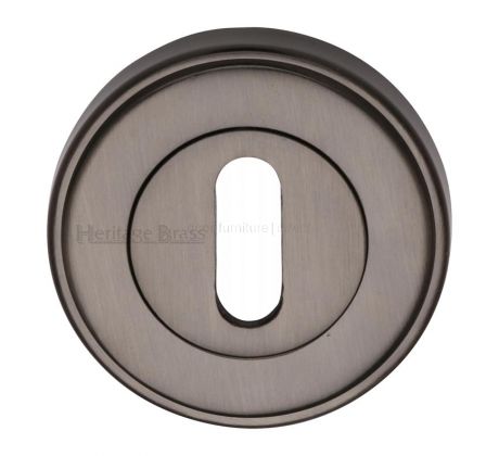 Matt Bronze Key Escutcheon 53mm