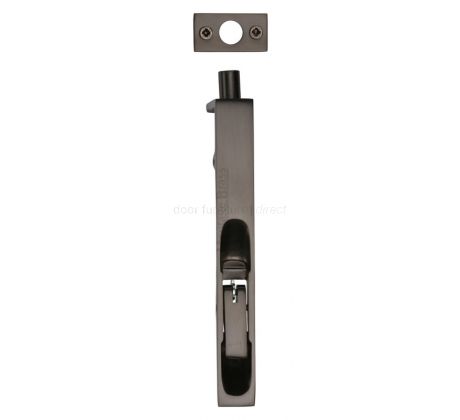Matt Bronze Flush Door Bolt 8in (203mm)