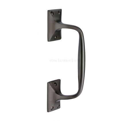 Matt Bronze Cranked Pull Handle 202mm