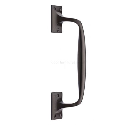 Matt Bronze Cranked Pull Handle 253mm