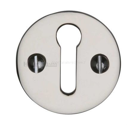 Polished Nickel Open Escutcheon 32mm