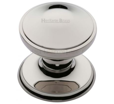 Heritage V900 Polished Nickel Centre Door Knob 79mm
