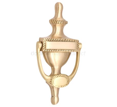 Georgian Urn Knocker Satin Brass 165mm SB4105SB