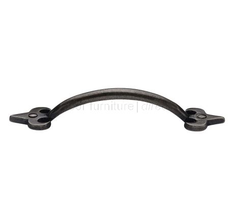 Rustic Pewter Fleur de Lys Cabinet Pull Handle