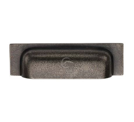 Rustic Pewter Military Drawer Pull 143x42mm