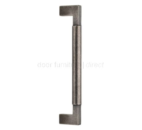 Rustic Pewter Bauhaus Heavy Pull Handle
